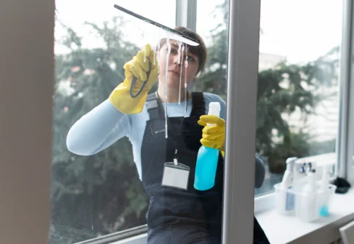 Nettoyage de vitres intérieures et extérieures à Montrodat
